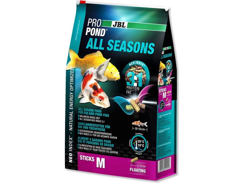 JBL ProPond All Seasons M 7.5kg Promo Pack 30% Free