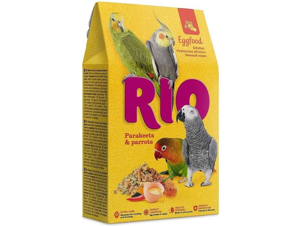 Rio Eggfood For Parakeets And Parrots, 250 G