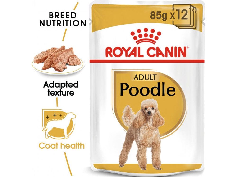 Royal Canin Breed Health Nutrition Poodle Adult (WET FOOD - Pouches)1X85G