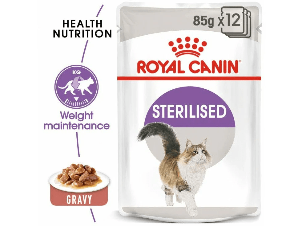 Feline Health Nutrition Sterilised Gravy (Wet Food -1X85G Pouche)