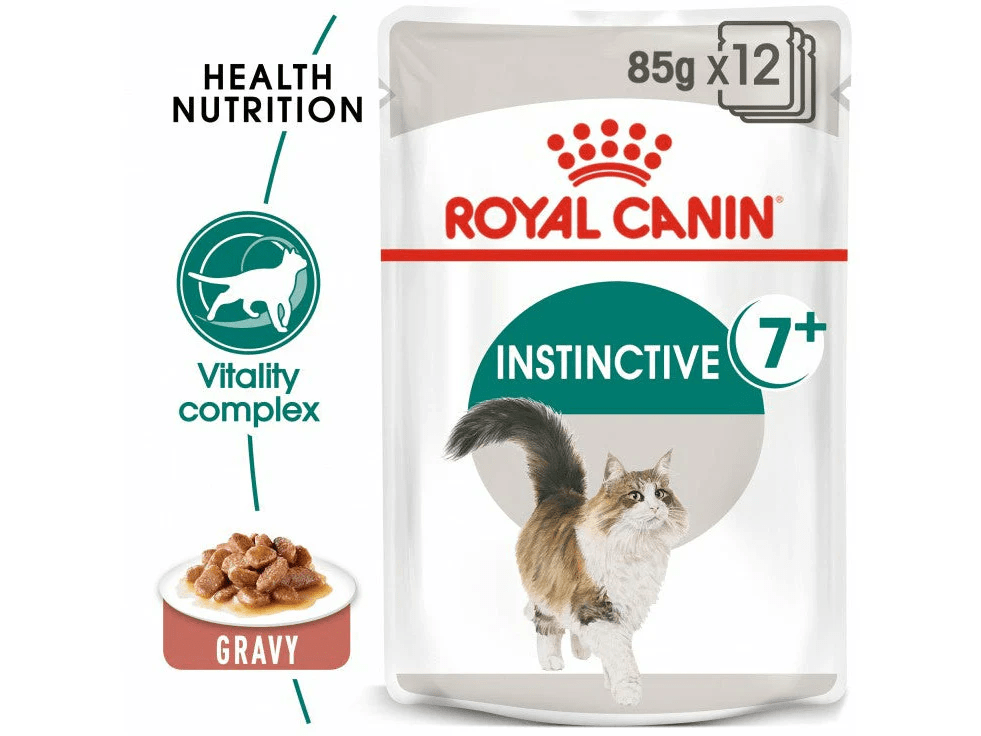 Feline Health Nutrition Instinctive +7 Gravy (Wet Food - 1X85G Pouches)