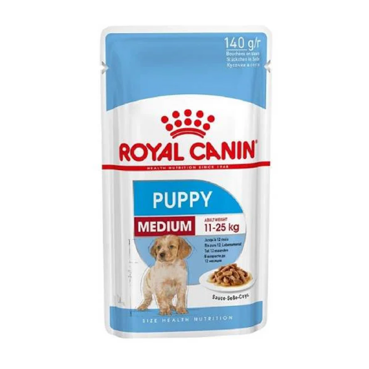 Size Health Nutrition Medium Puppy (WET FOOD - Pouches) 1X 140G