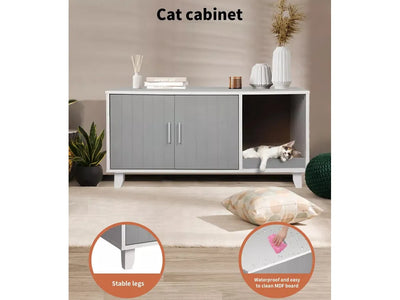 AFP Lifestyle 4 Pets - Enclosed Cat Litter Box Furniture