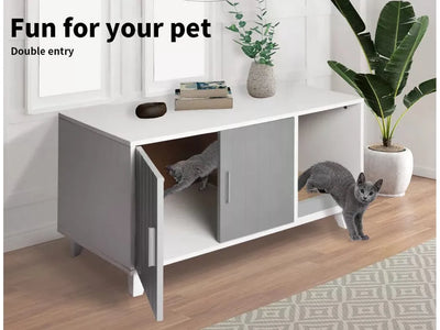 AFP Lifestyle 4 Pets - Enclosed Cat Litter Box Furniture