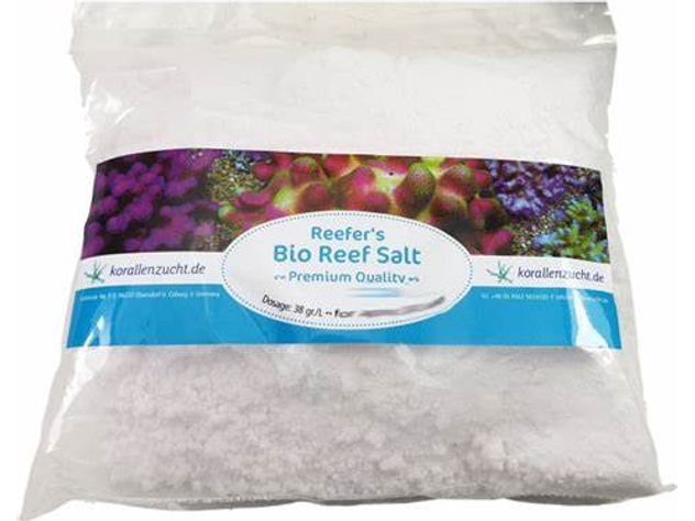 Korallenzucht- Reefer`S Bio Reef Salt Premium Quality 1Kg
