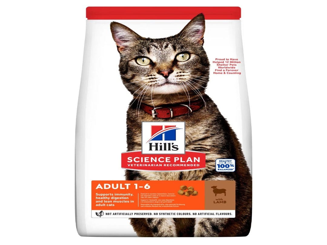 Hill`s Science Plan Adult Cat Food with Lamb - 1.5Kg