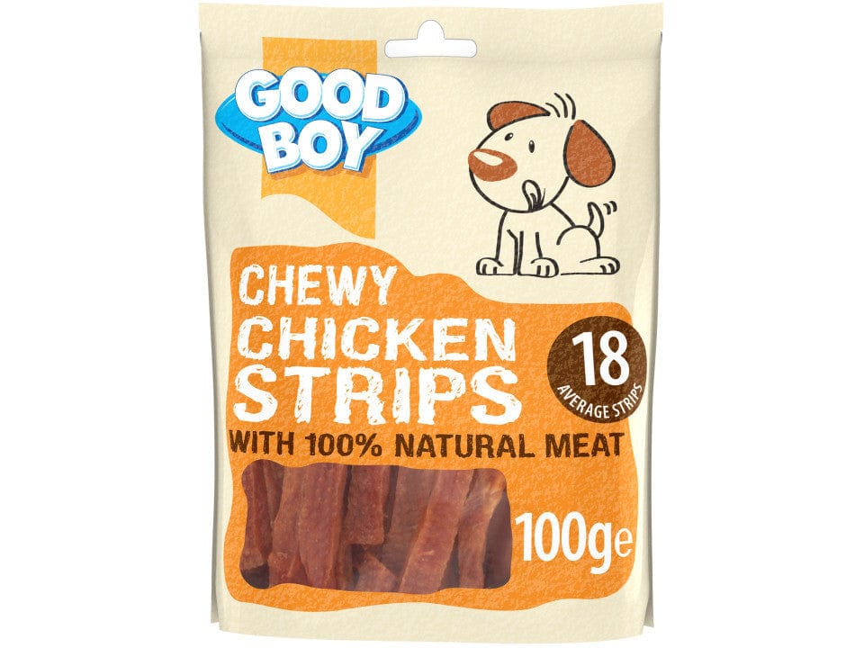 Chewy Chicken Strips - 100G