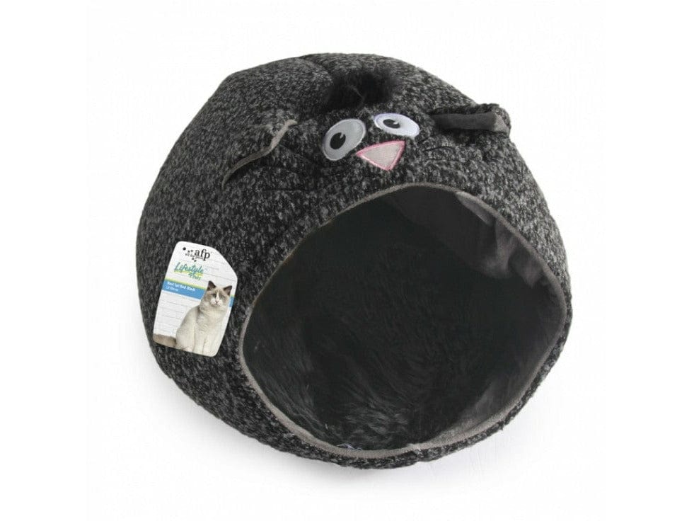 Nest Cat Bed Black