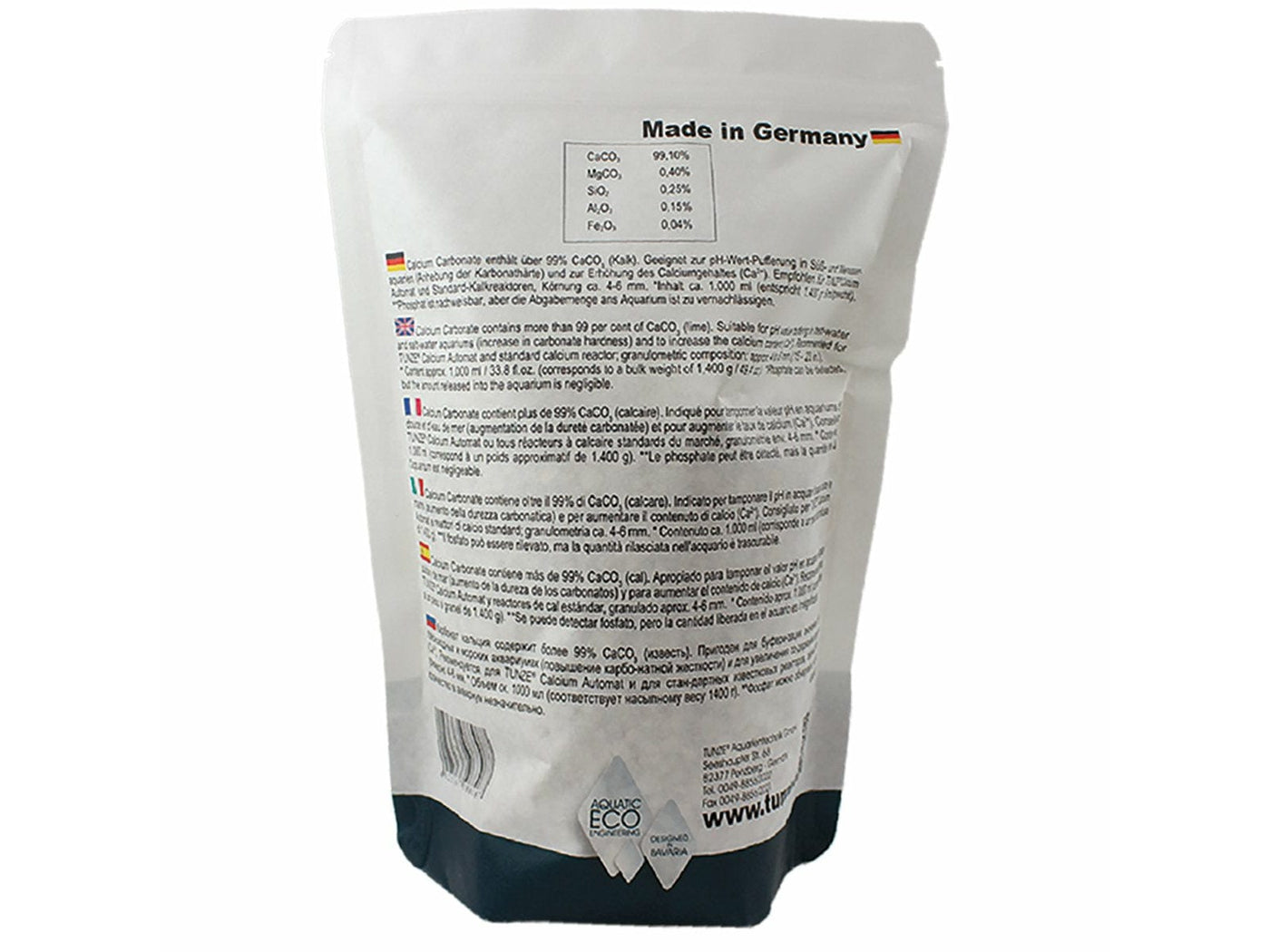 Calcium carbonate Bag of 1,000 ml