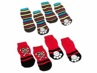 PET SOCKS ANTISLIP SMALL (x4)