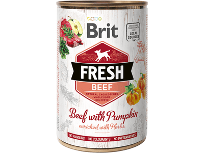 Brit Fresh Beef with Pumpkin 400 g