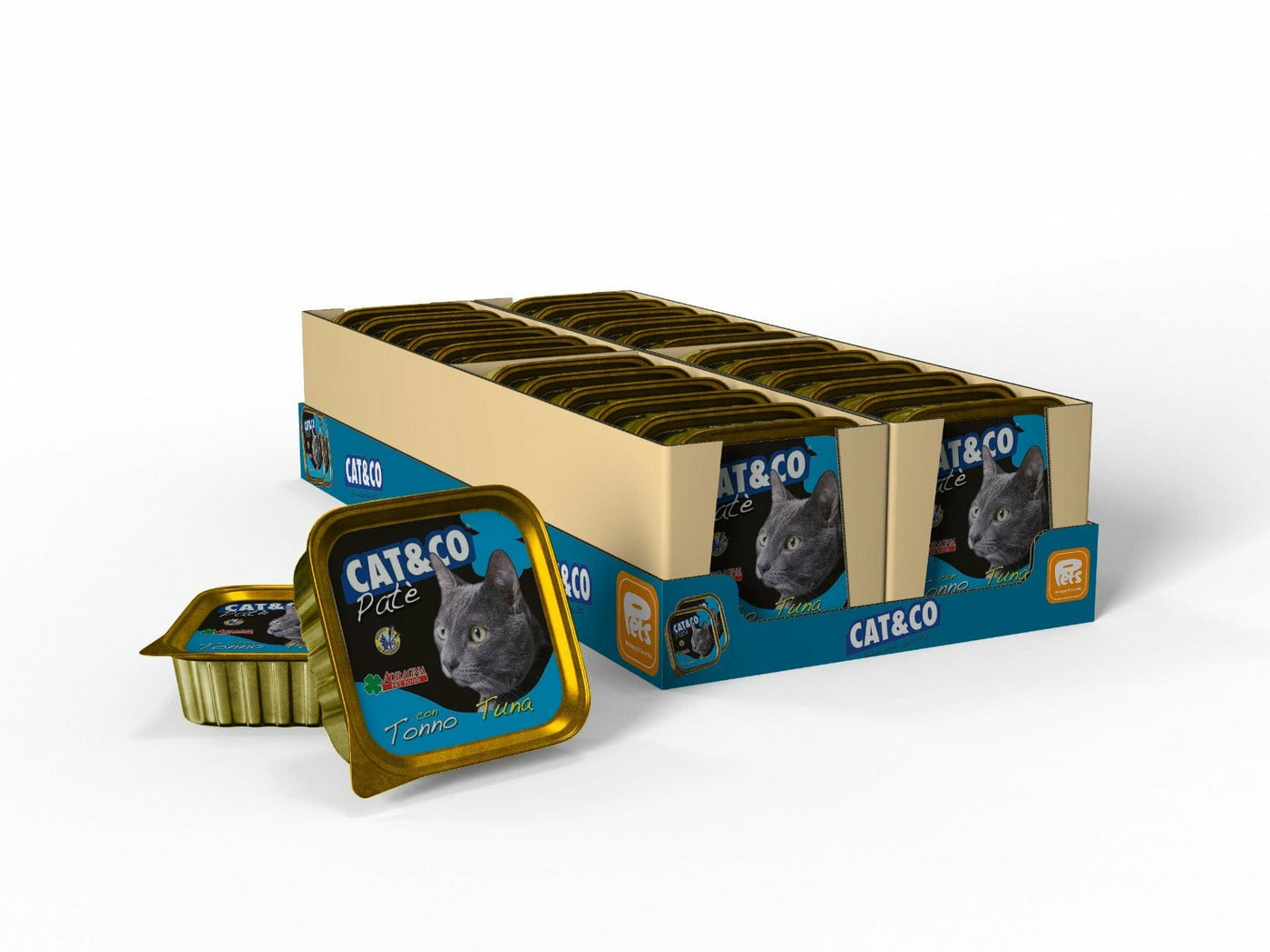 Cat&Co PATE` TUNA 24x100g Box