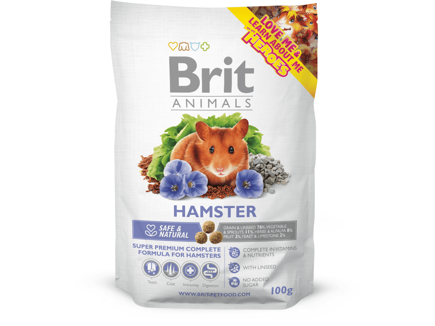 Brit Animals HAMSTER Complete 100 g