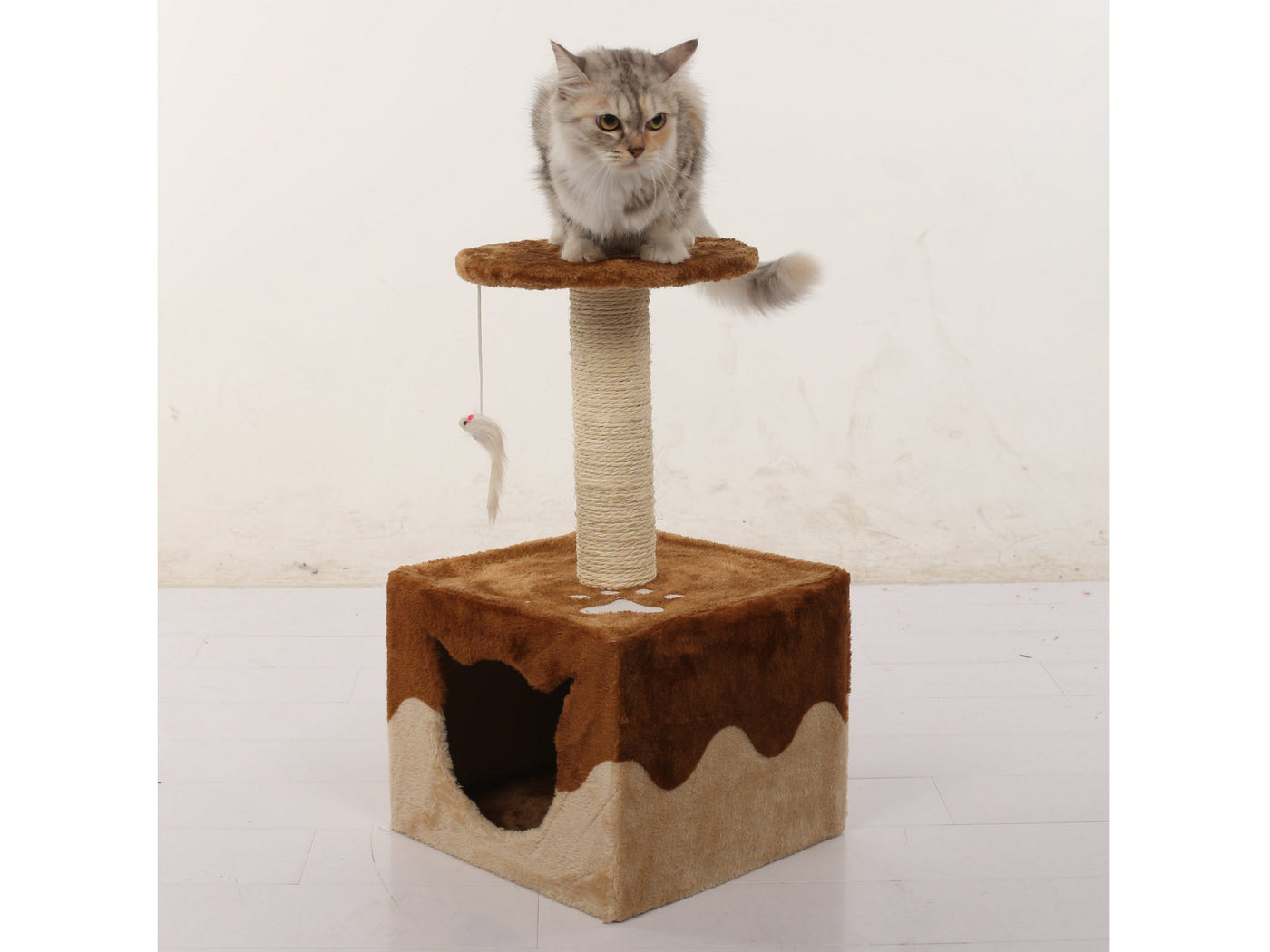 Cat Tree & Scratching As Photo 31X31X55Cm