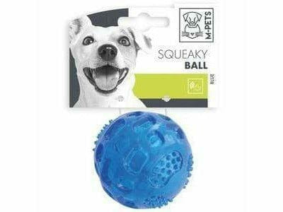 SQUEAKY BALL BLUE - Ø 6.3 CM BLUE