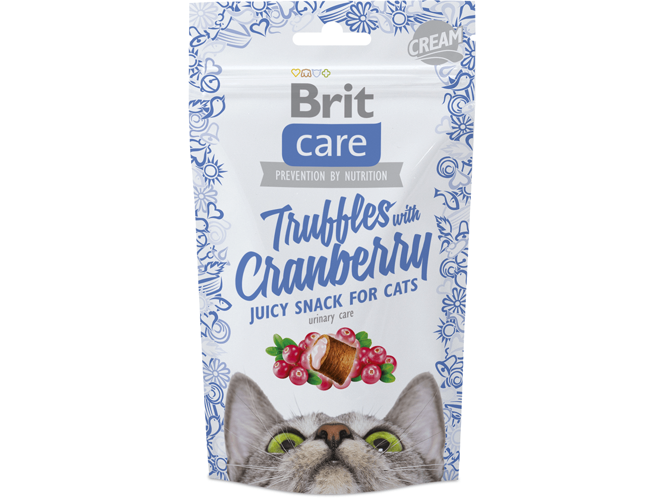 Brit Care Cat Snack Truffles Cranberry 50 g