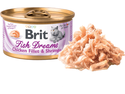 Brit Fish Dreams Chicken fillet & Shrimps 80 g
