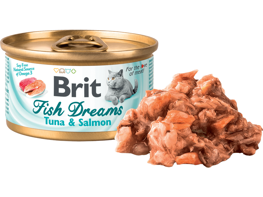 Brit Fish Dreams Tuna & Salmon 80 g