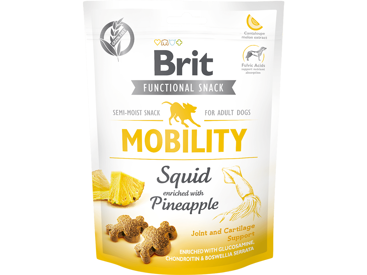 Brit Care Dog Functional Snack Mobility Squid  150 g