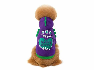 dog clothes Purple M KLN19125