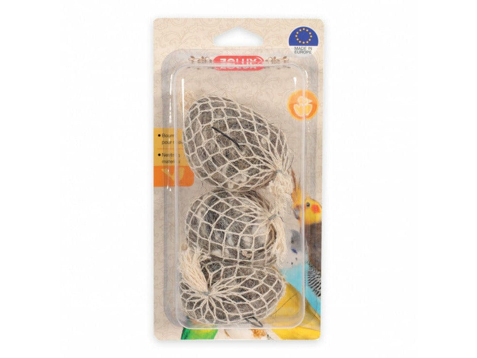 Nesting Material In Net - 3 Pcs