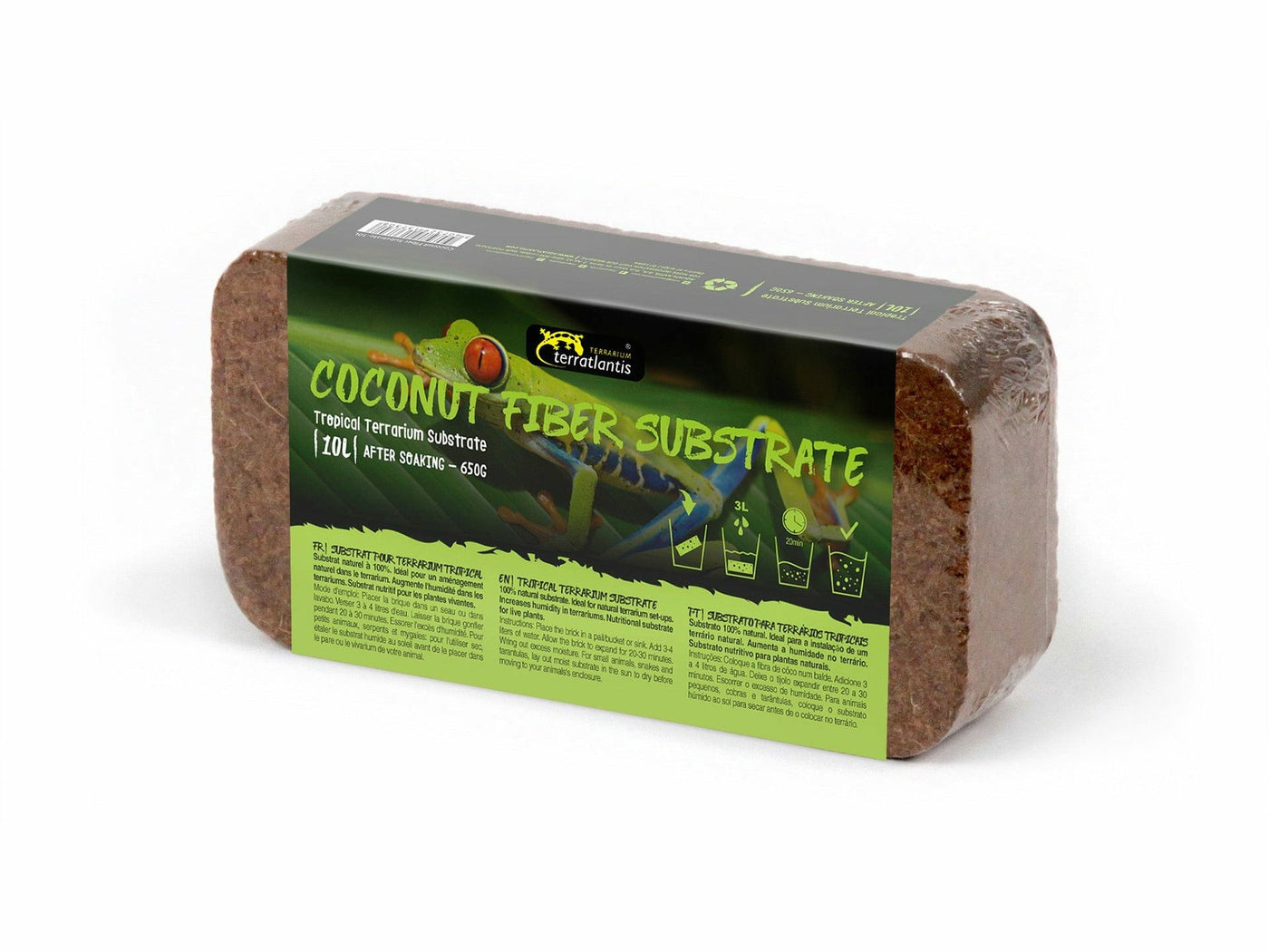 100% Natural Substrate for Terrariums