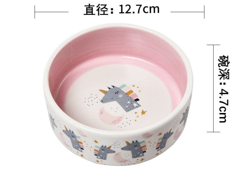 Cat Ceramic Bowls As Photo 12.7*12.7*4.7Cm