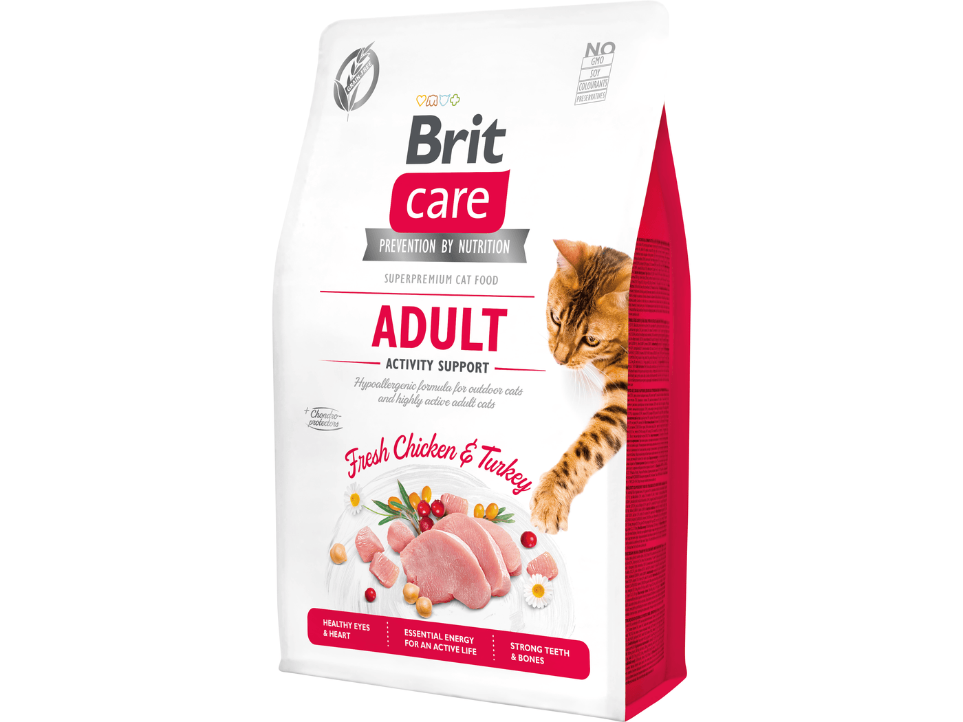 Brit Care Cat Grain-Free Adult Activity Support, 2 kg