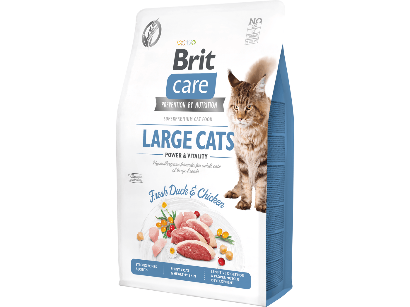 Brit Care Cat Grain-Free Large cats Power & Vitality, 2 kg