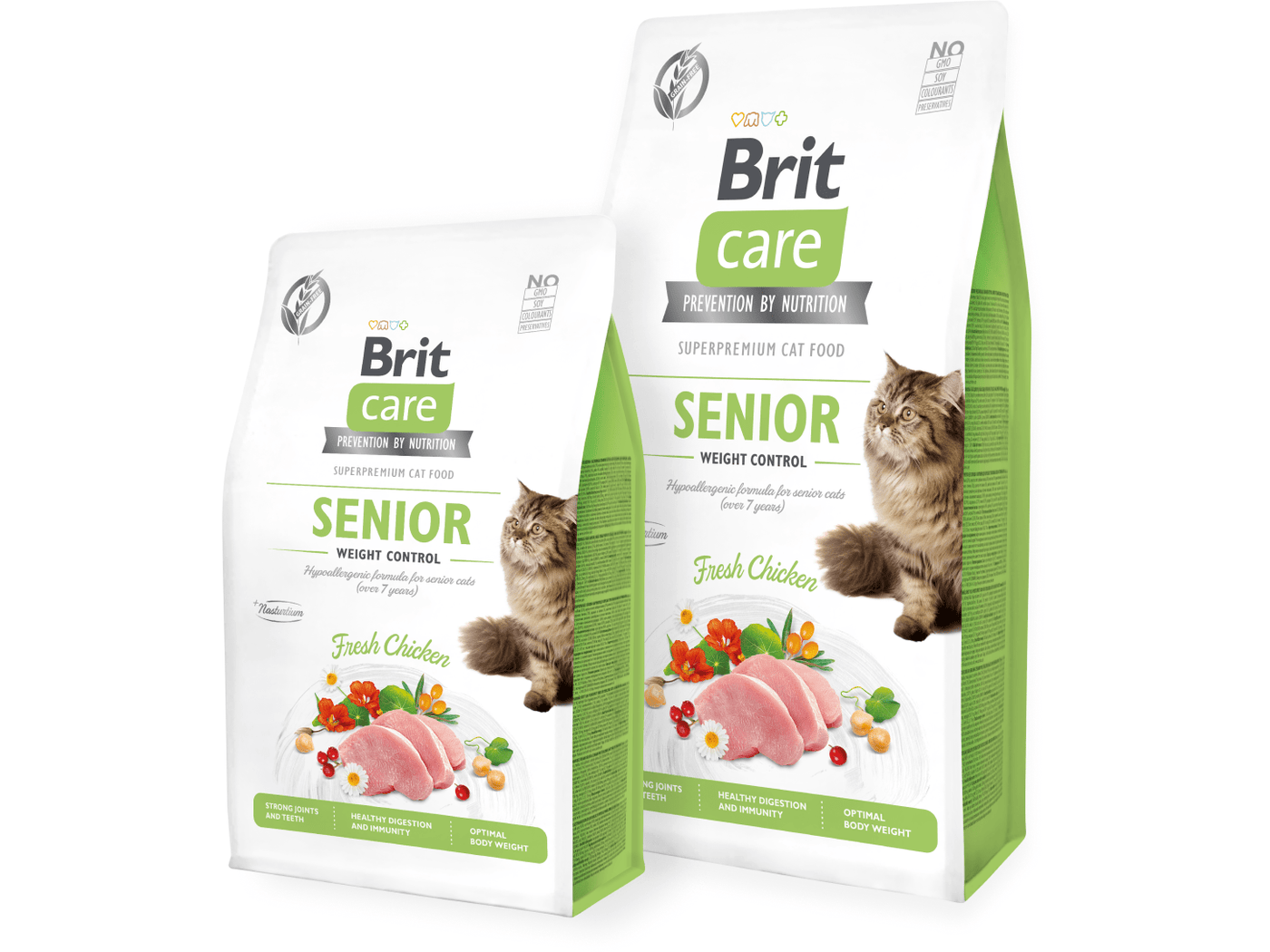 Brit Care Cat Grain-Free Senior Weight Control,2 kg