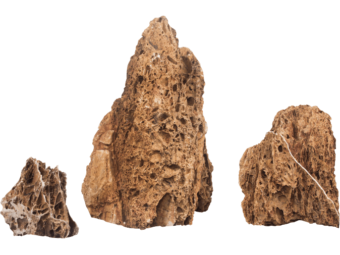 Mapleleaf stone MIX Size per KG
