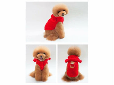 ملابس الكلاب باللون الأحمر S KLN-1726