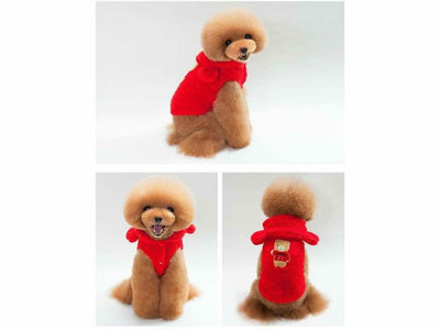 dog clothes Red L KLN-1726