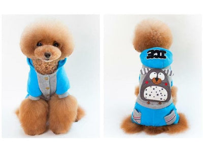dog clothes Blue S WY-04