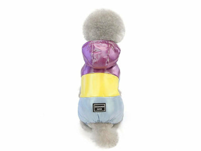 dog clothes Purple M AWYP-6