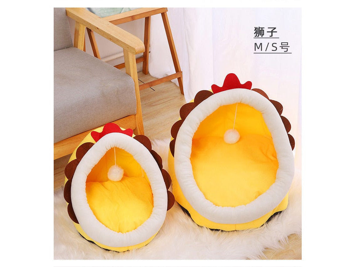 Pet Bed Yellow M 40*46Cm