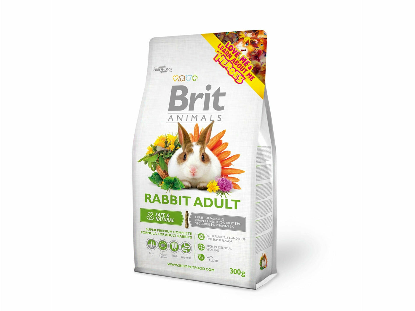 Brit Animals RABBIT ADULT Complete 300 g
