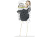 Pawise Simple Cat – Sheep Cat Toy with Long Tail (White, Brown, Dark Grey)
