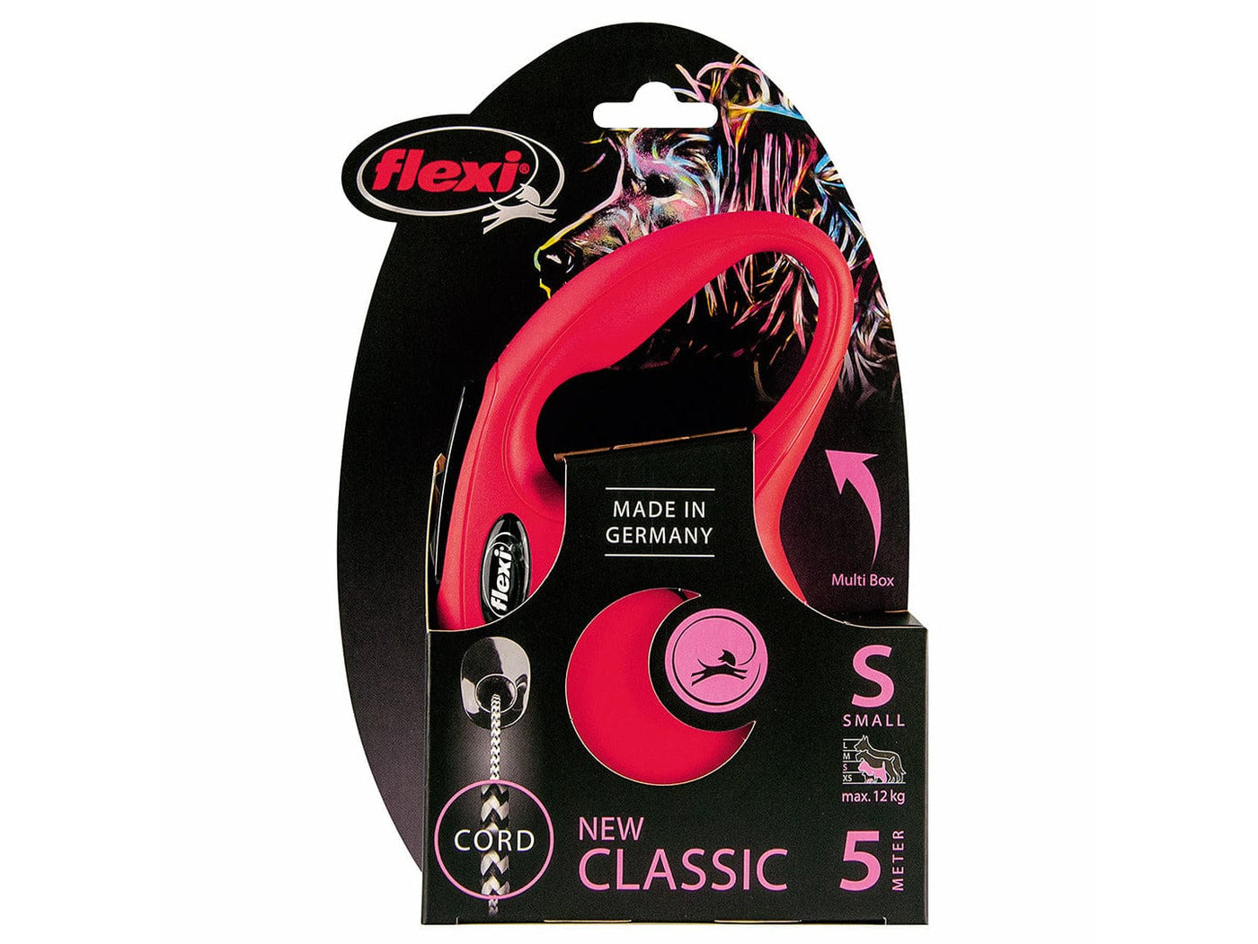 FLEXI NEW CLASSIC CORD S/5M red