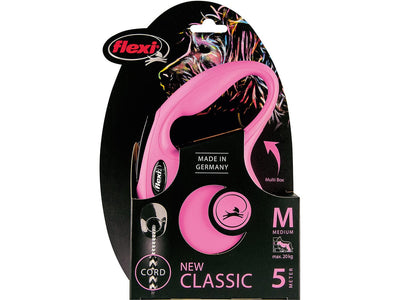 FLEXI NEW CLASSIC CORD M/5M pink