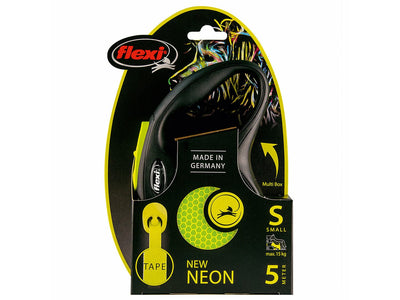 FLEXI NEW NEON TAPE S/5M black/neon yellow