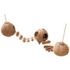 Coconut Globehouse With Ladder And Rope 3X130Mm