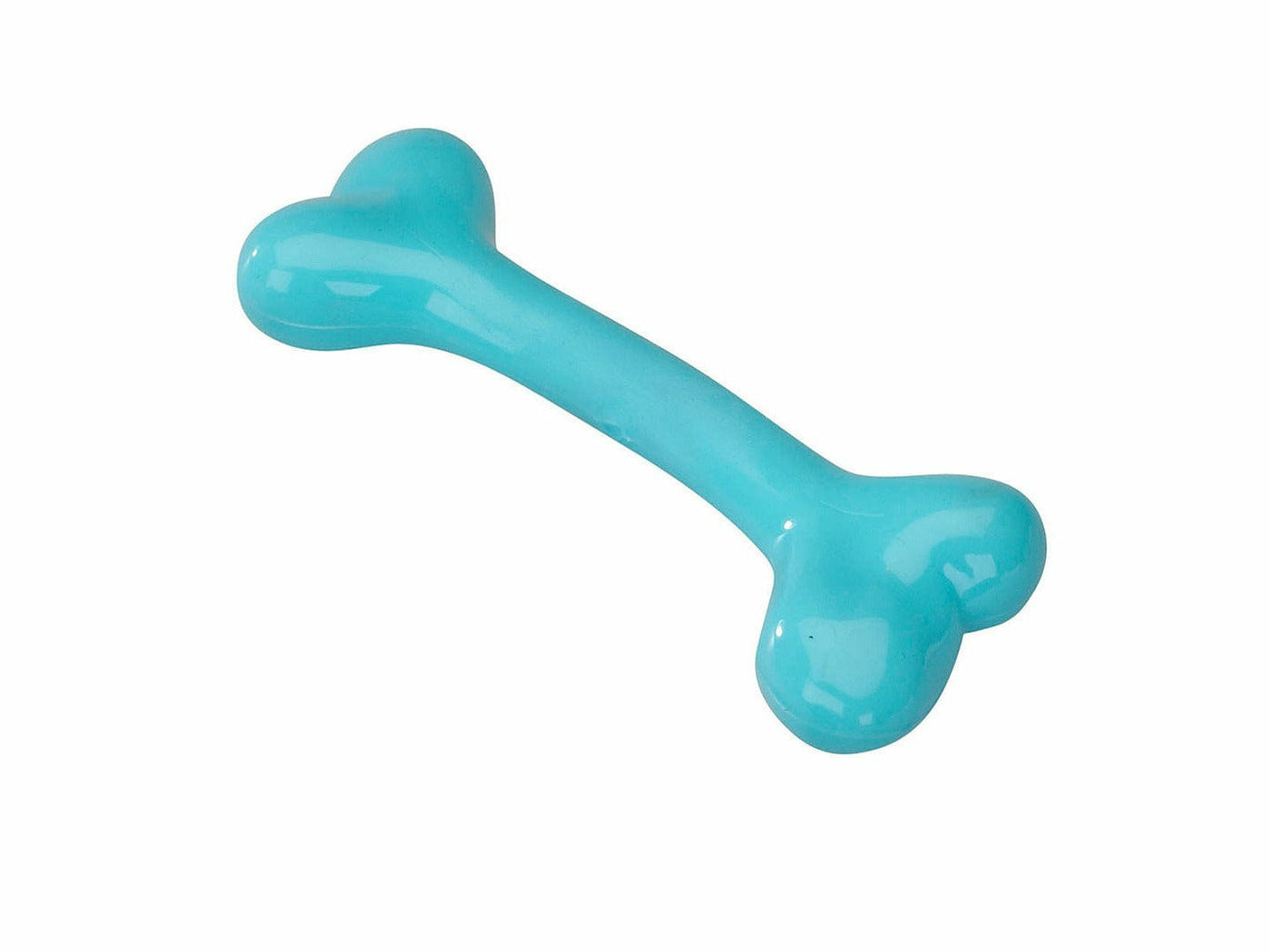 Rubber Bone With Mint Flavour M - 17,75CM blue