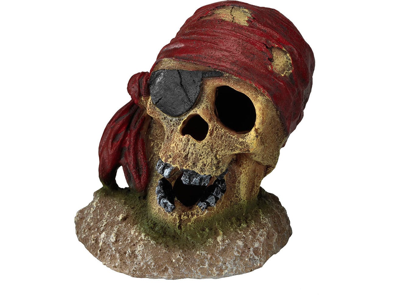 PIRATE SKULL EYEPATCH 7X7X8CM 7x7x8CM