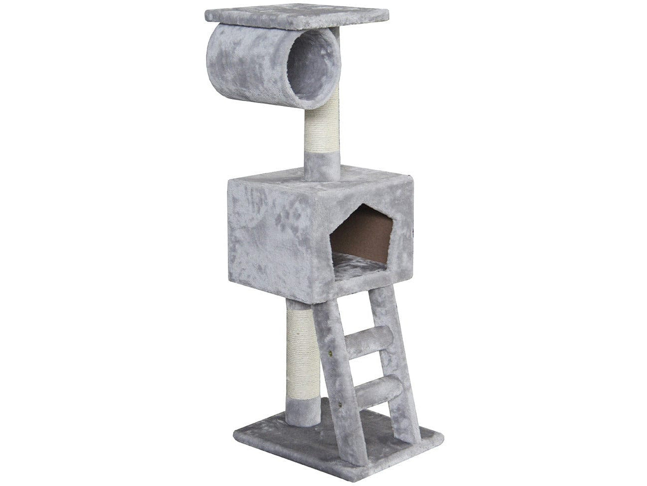 Scratching Tree Classic Cat Tree Abigail 36X30X109Cm Grey