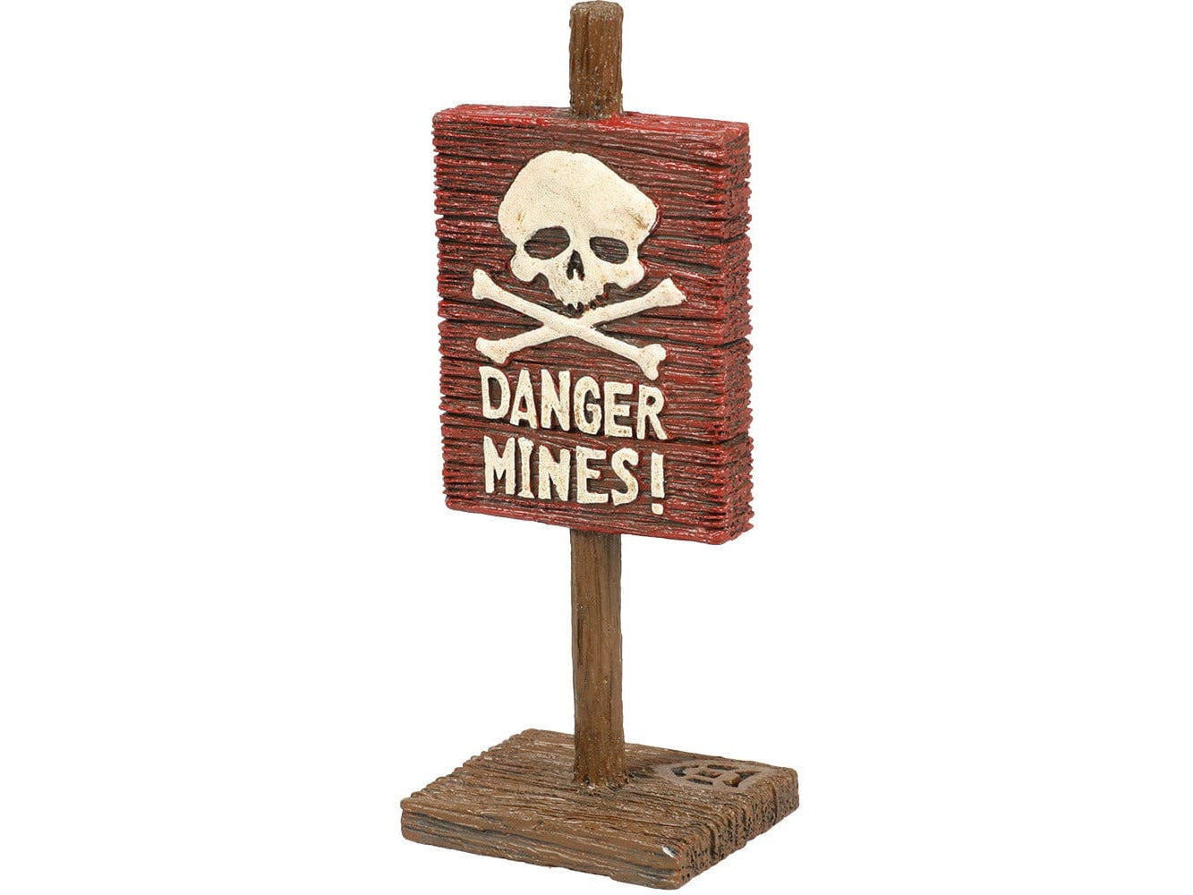 Warning sign - Danger Mines 4x3,2x10,1CM