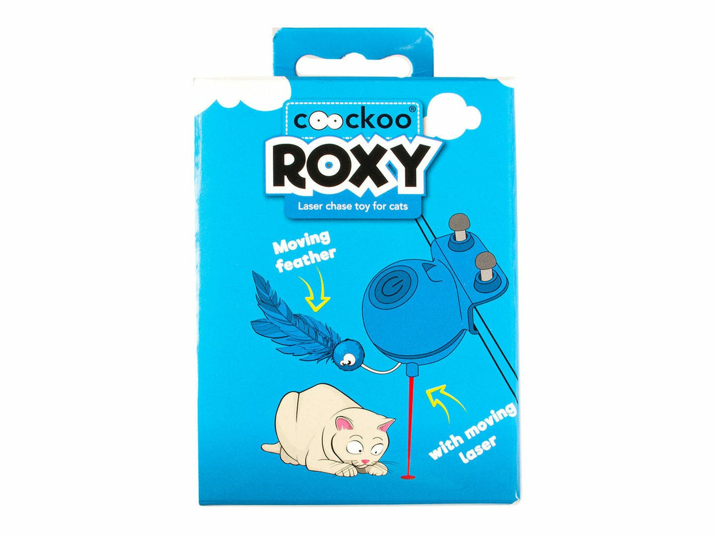 Roxy laser toy 8x8x10,5cm blue