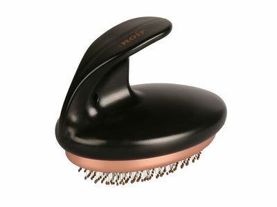 Noir ergonomic slicker brush 11x7x9,5cm bronze/black