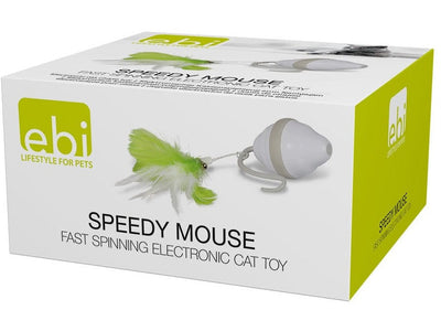Speedy Mouse 13,5X12,5X6,8Cm White/Green