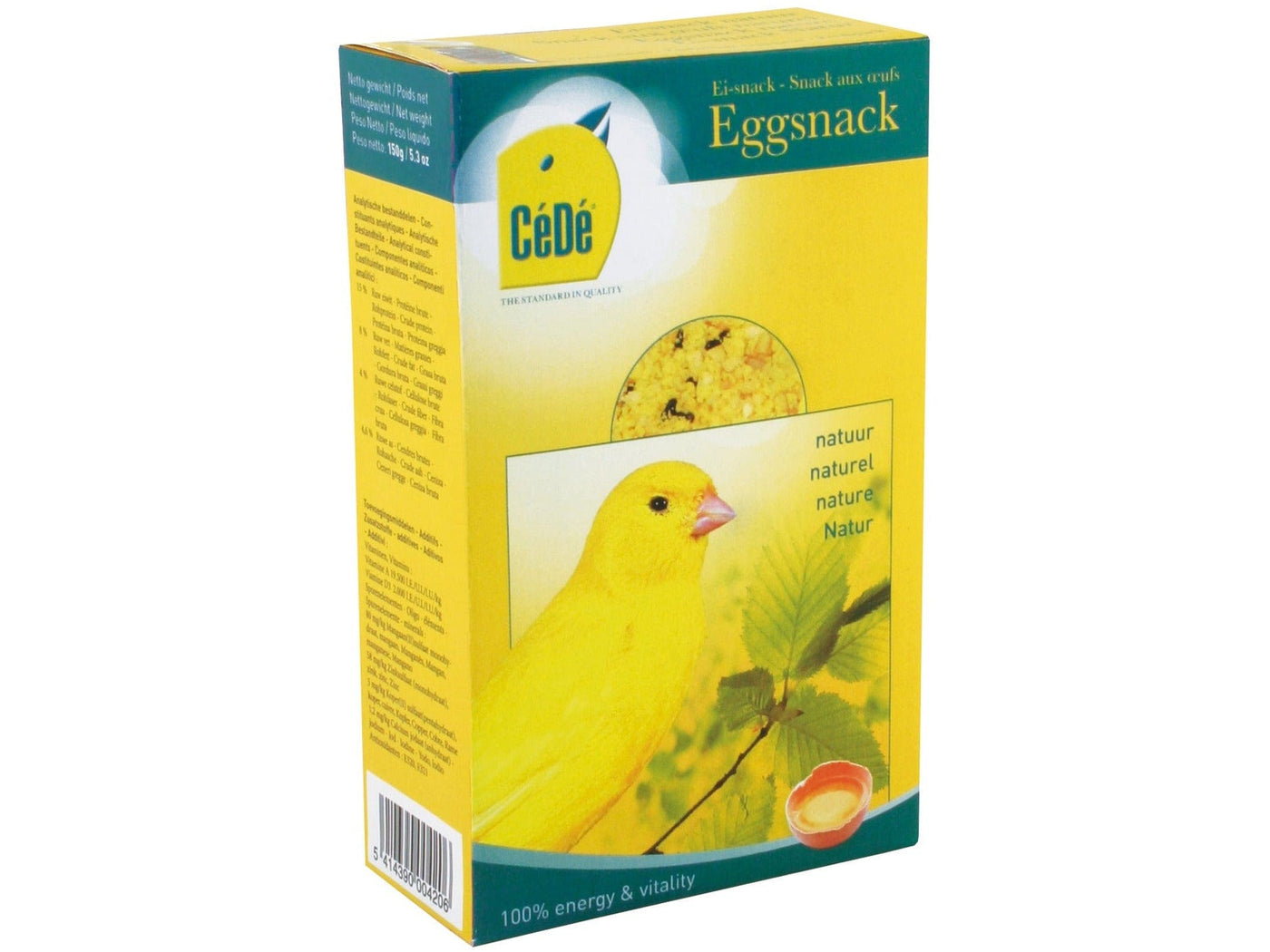 Cede Egg Snack Canary Nature 150Gr